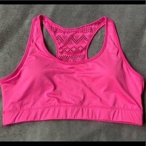 Zyia Hot Pink Bomber Bra